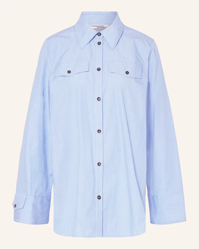 Baum und Pferdgarten Hemdbluse MIRIA Hellblau