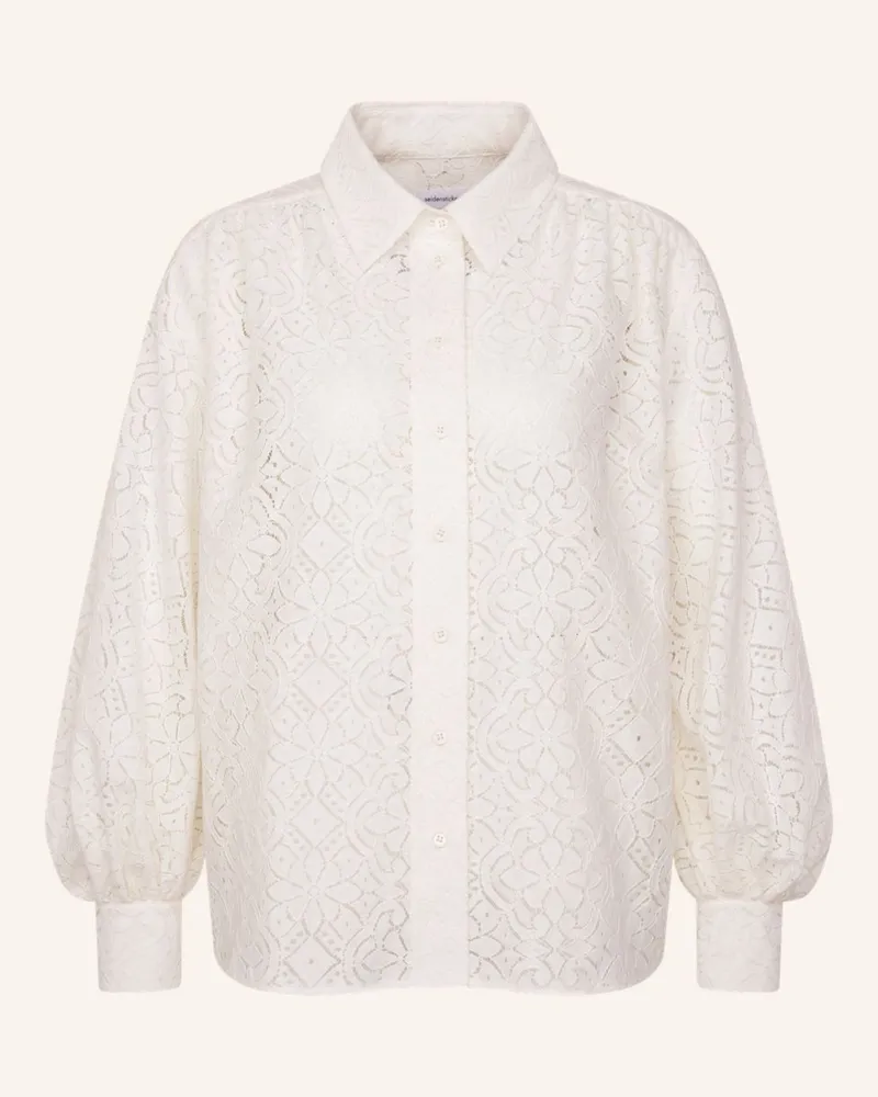 Seidensticker Hemdbluse weiss Weiss