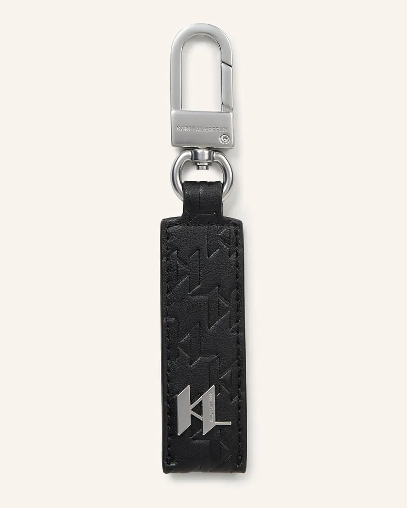 Karl Lagerfeld Schlüsselanhänger schwarz Schwarz