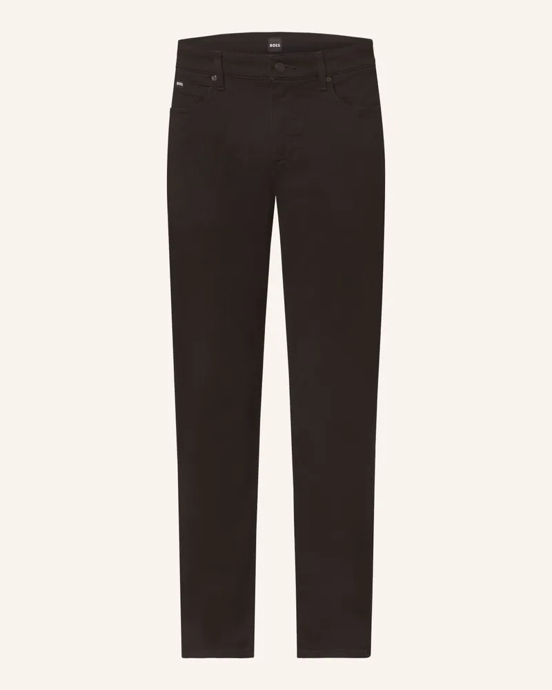 HUGO BOSS Jeans RE.MAINE Regular Fit Schwarz