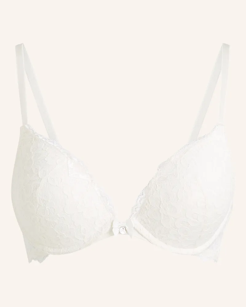 Hunkemöller Push-Up-Bh Marine weiss Weiss