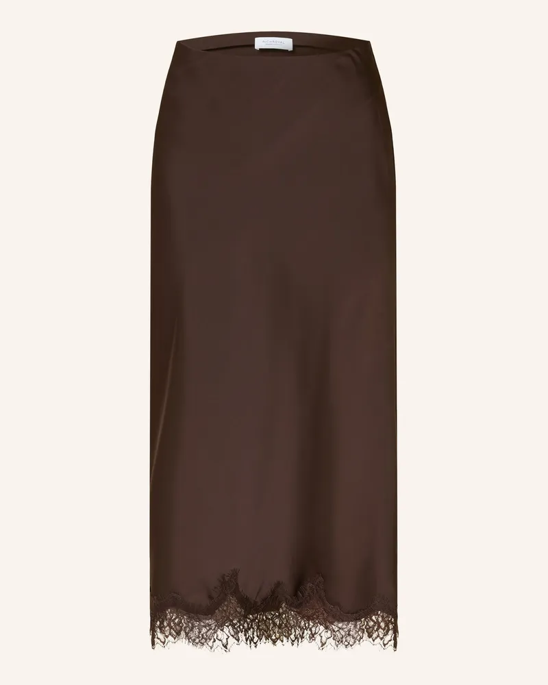 Rich&Royal Satinrock Braun