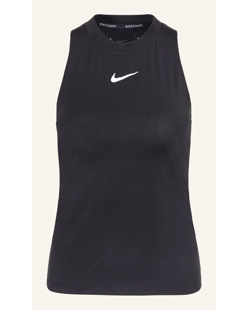 Nike Tanktop COURT ADVANTAGE Schwarz