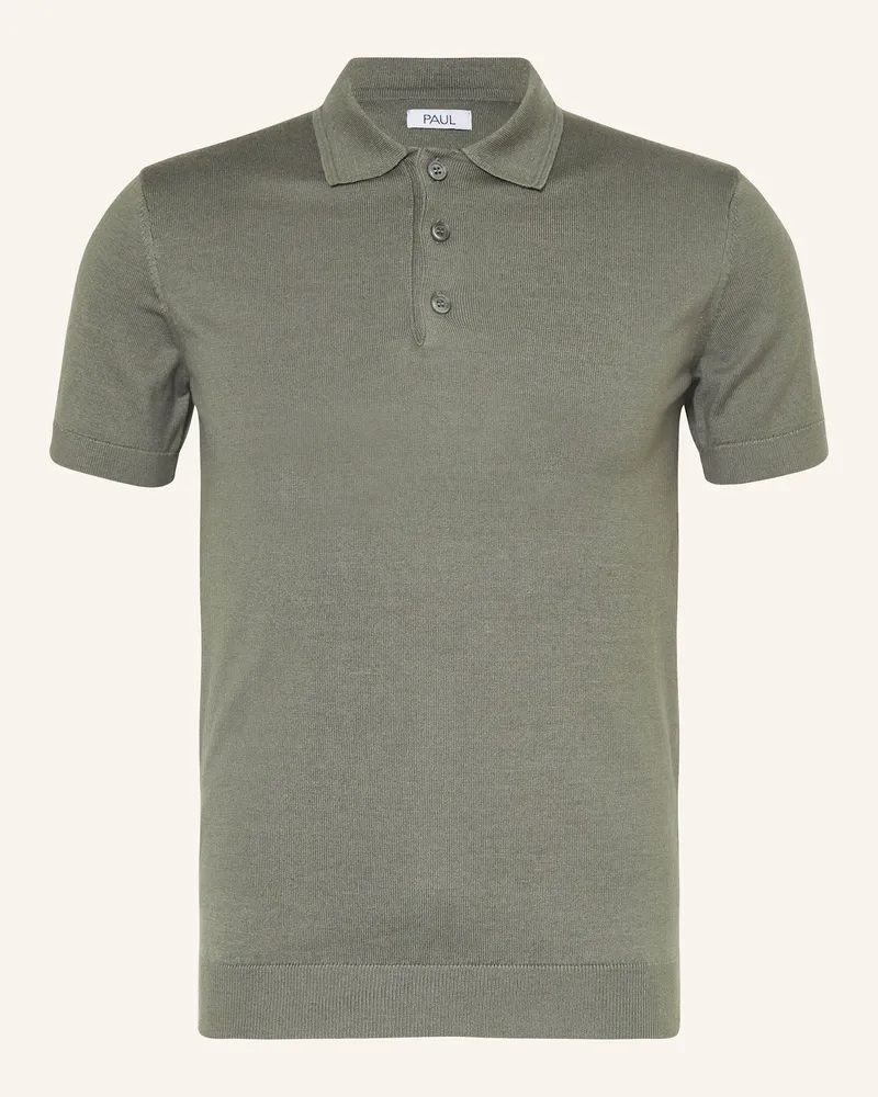 paul Strick-Poloshirt Grün