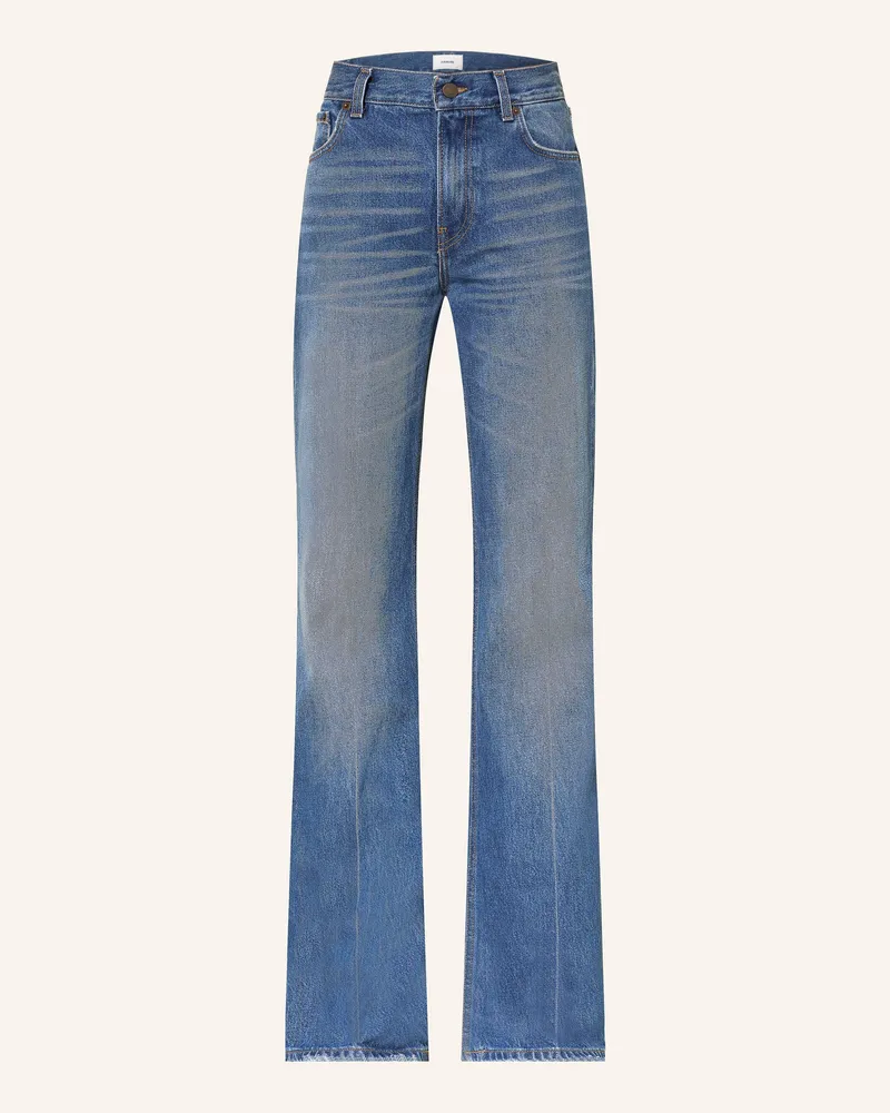 Haikure Flared Jeans Flora blau L0911