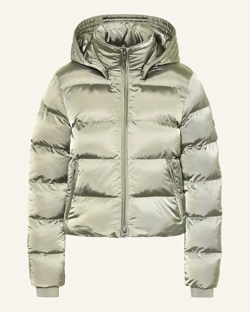 Wellensteyn Steppjacke Goldmine Mit Abnehmbarer Kapuze Und Dupont™ Sorona®-Isolierung gruen Hellgrün