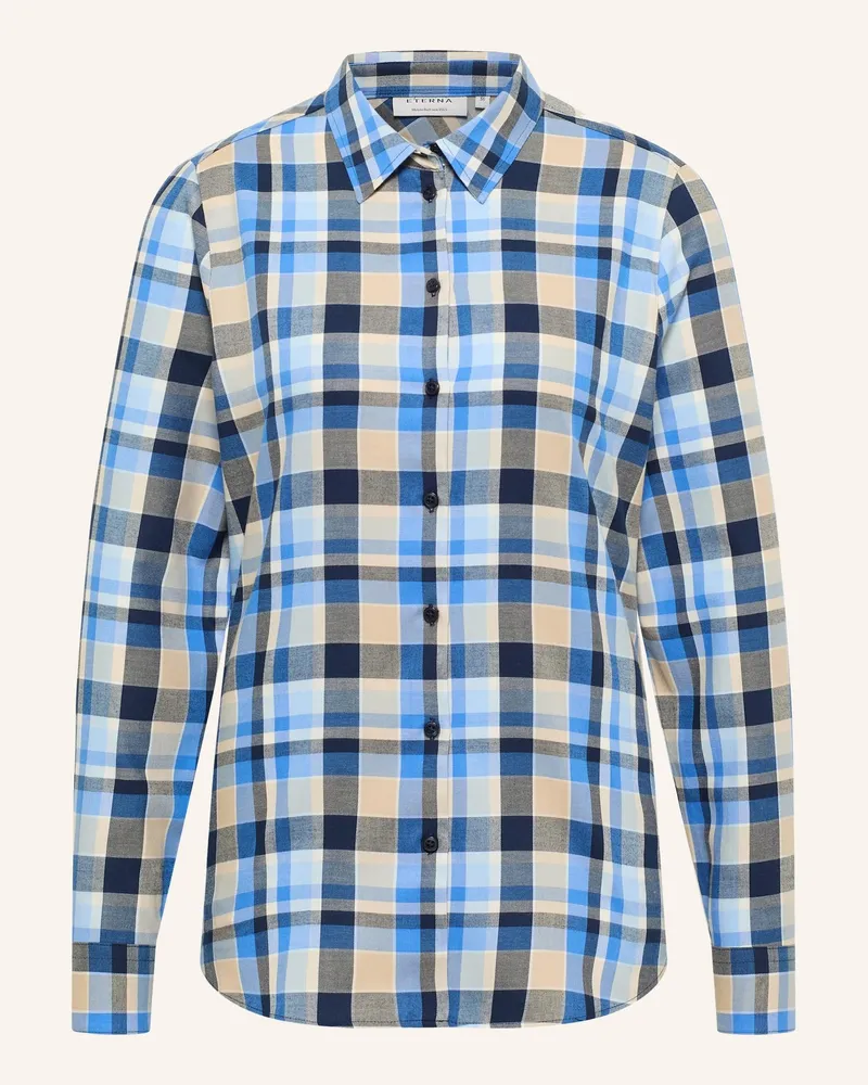 Eterna Bluse REGULAR FIT Blau