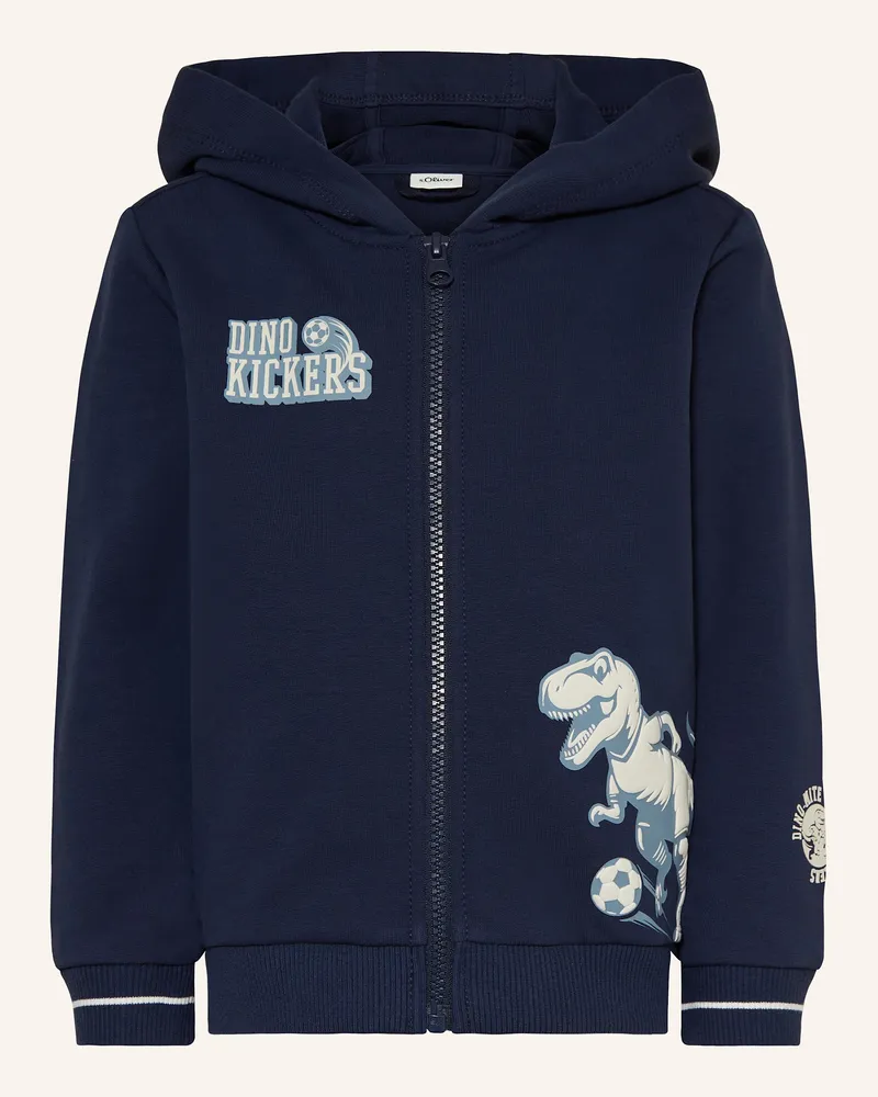 S.Oliver Sweatjacke Dunkelblau