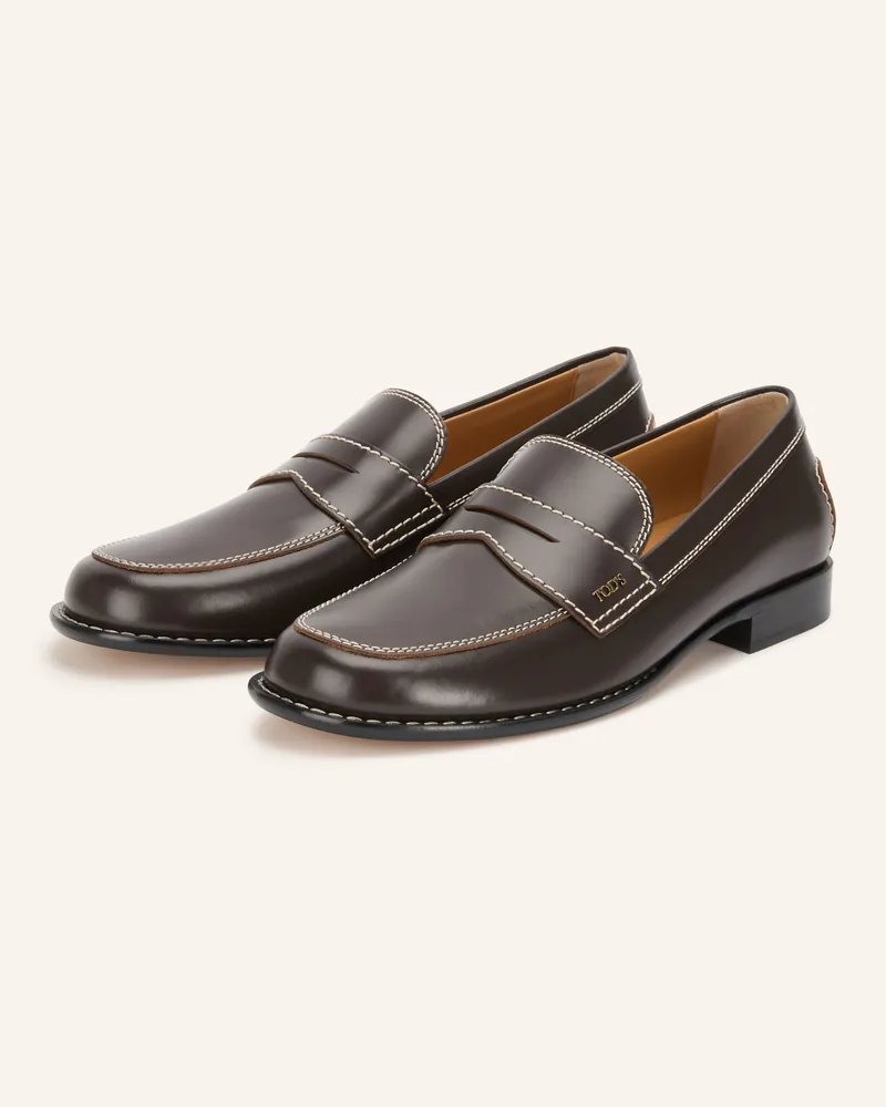 TOD'S Penny-Loafer braun Dunkelbraun