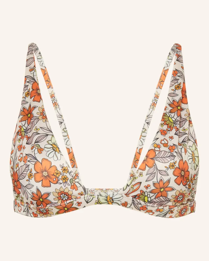 Espadrij Triangel-Bikini-Top EILEEN Orange