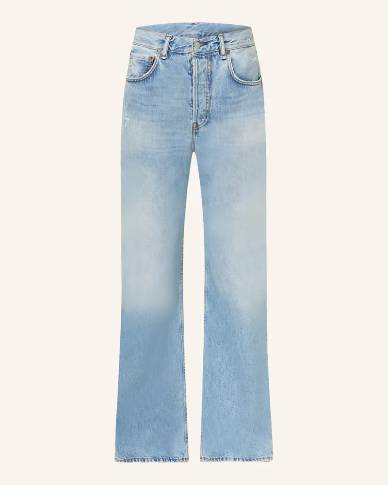 Acne Studios Straight Jeans blau Light