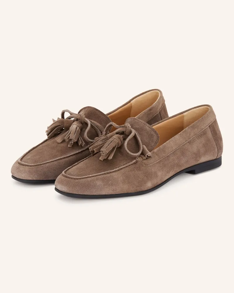 Marc O'Polo Loafer braun Taupe