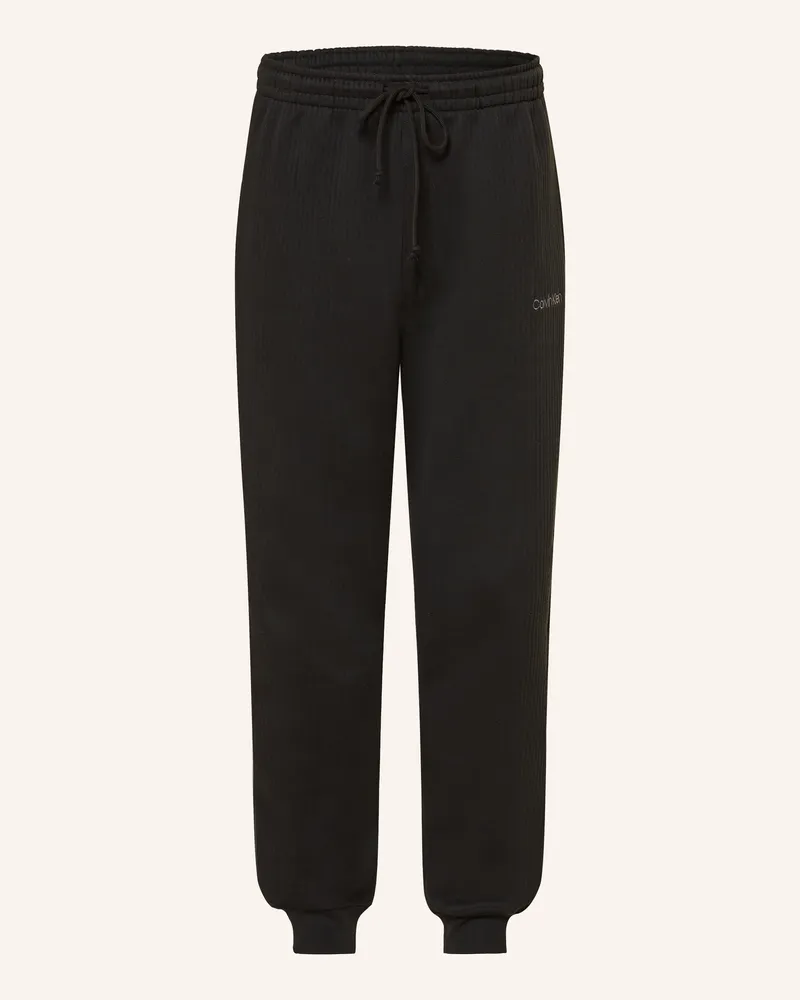 Calvin Klein Sweatpants schwarz Schwarz