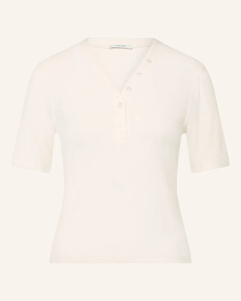 OPUS T-Shirt Sanez weiss Weiss