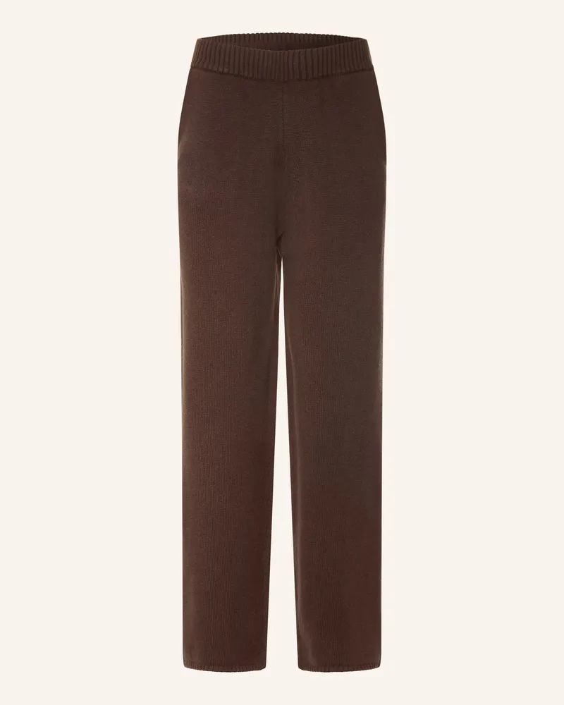 WRSTBHVR Strickhose Nerian Aus Merinowolle braun Dunkelbraun