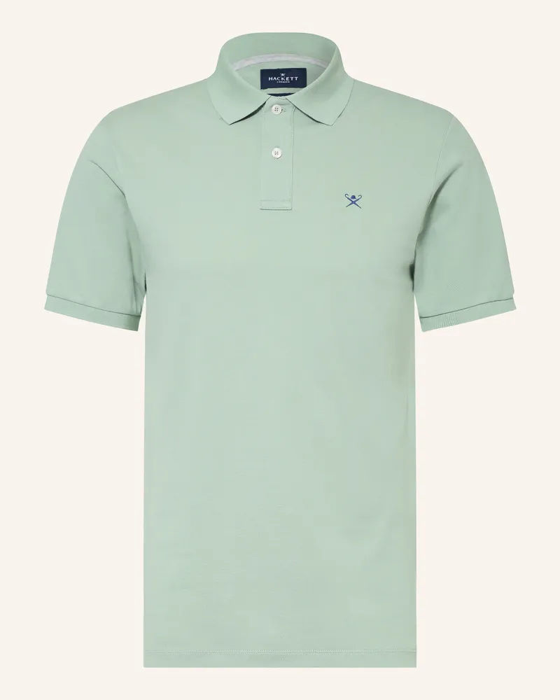 Hackett Piqué-Poloshirt Slim Fit gruen Mint