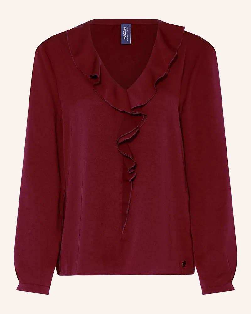 Marc Cain Blusenshirt Mit Volants rot 294