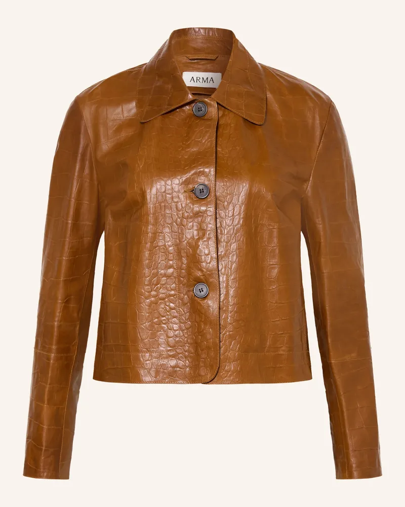 Arma Lederjacke Emy braun Braun