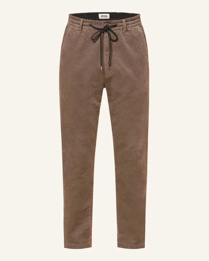 Drykorn Cordhose Deger Regular Fit beige Braun