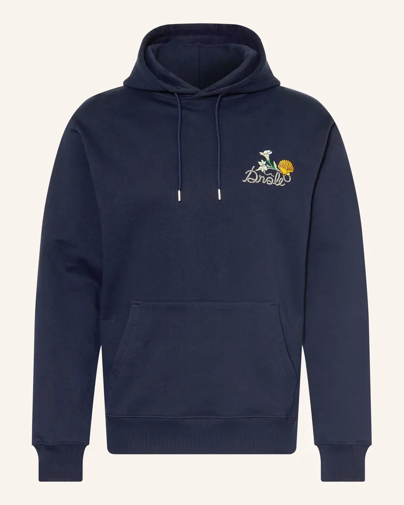 Drôle de Monsieur Hoodie Dunkelblau