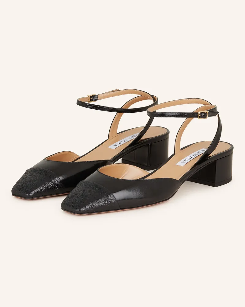Aquazzura Slingpumps FRENCH FLIRT Schwarz