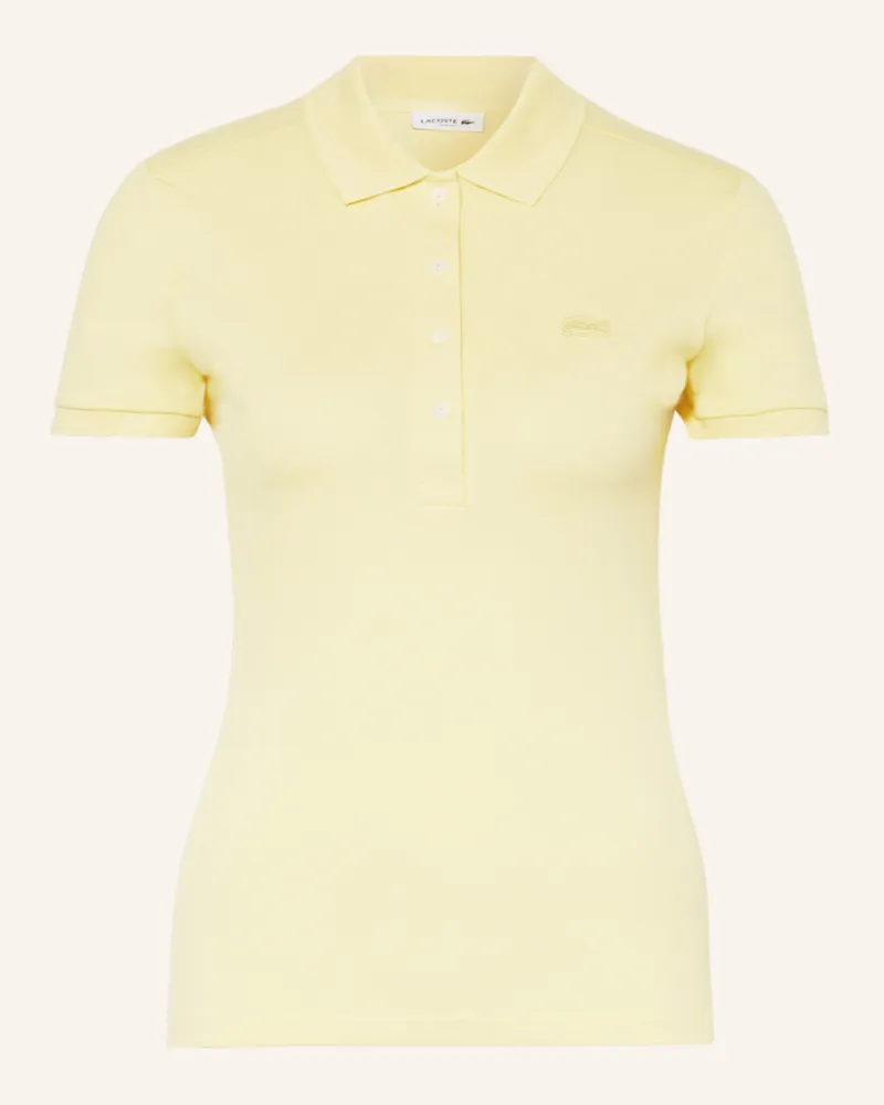 Lacoste Piqué-Poloshirt Gelb