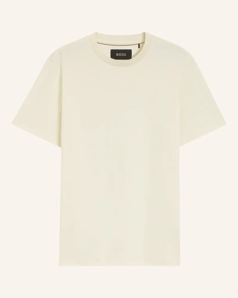 HUGO BOSS T-Shirt Tesar 14 Regular Fit gelb 