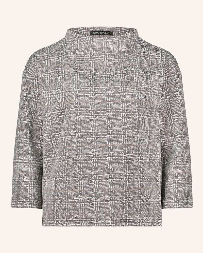 Betty Barclay Pullover mit 3/4-Arm Grau