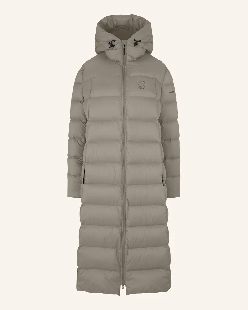 Nordisk Daunenmantel Nixie gruen Khaki
