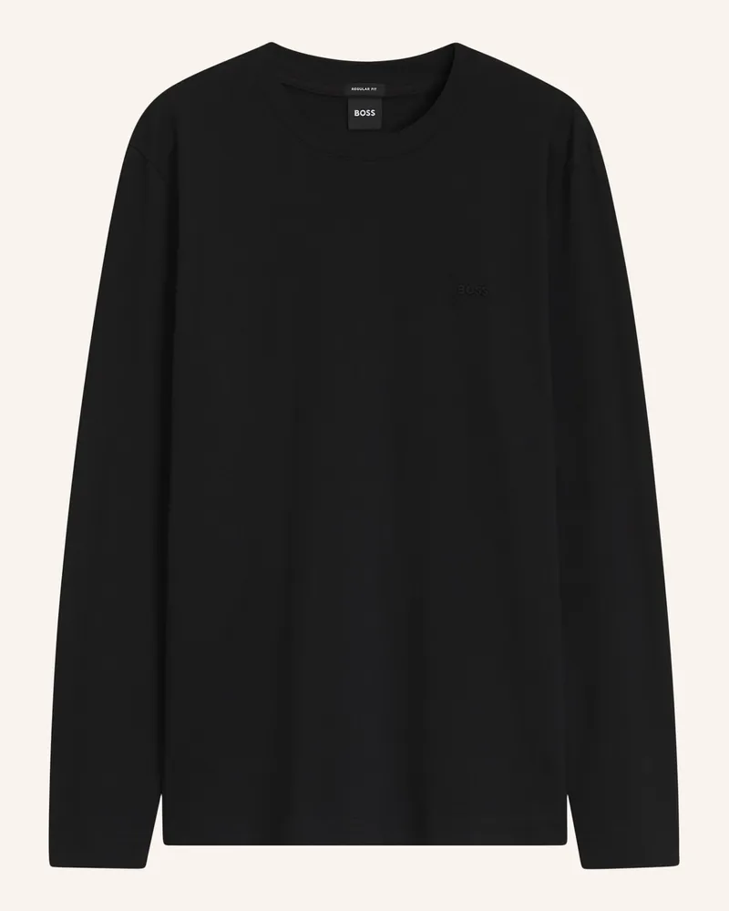 HUGO BOSS T-Shirt H-Talley 01 Regular Fit schwarz Schwarz