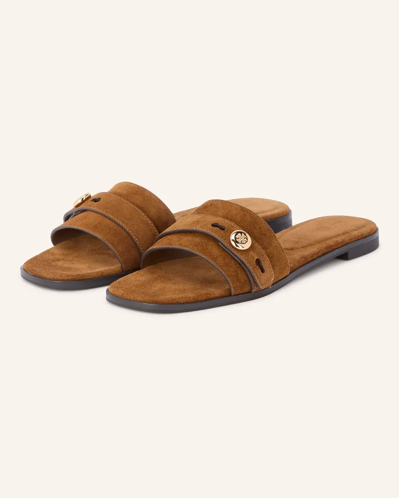 Tory Burch Pantoletten Romy braun Braun