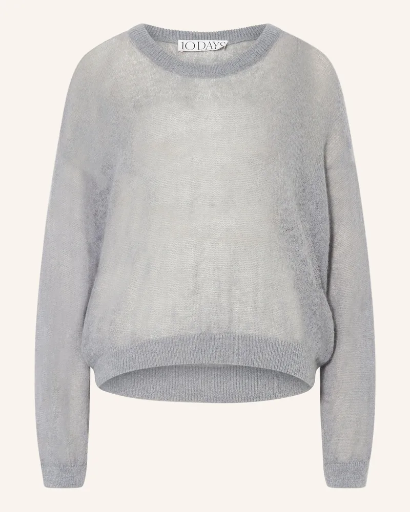 10Days Pullover Mit Alpaka grau Grau