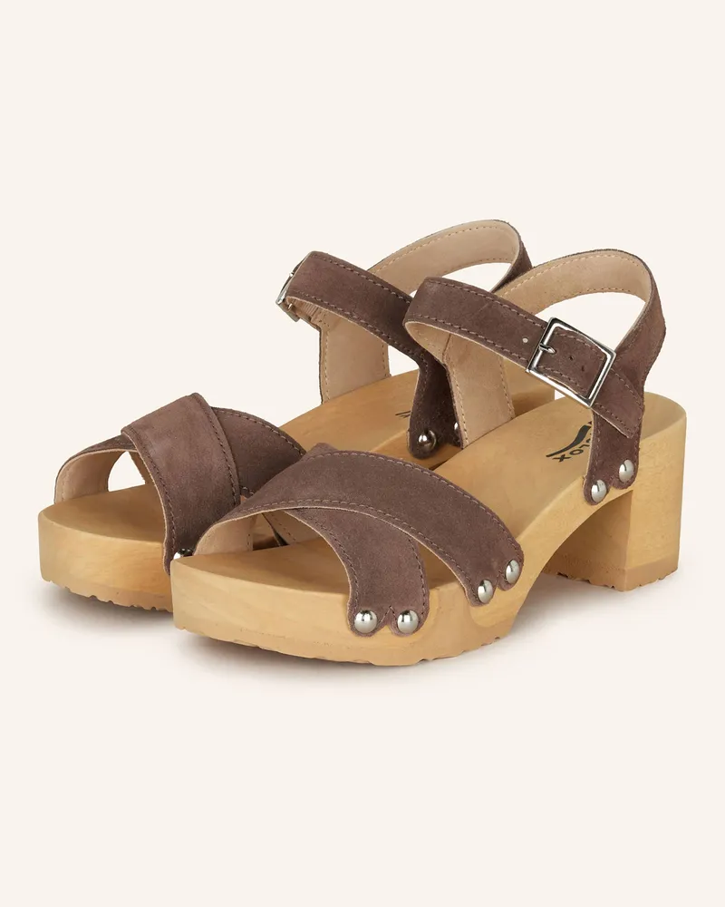 Softclox Sandalen Hanka braun Dunkelbraun