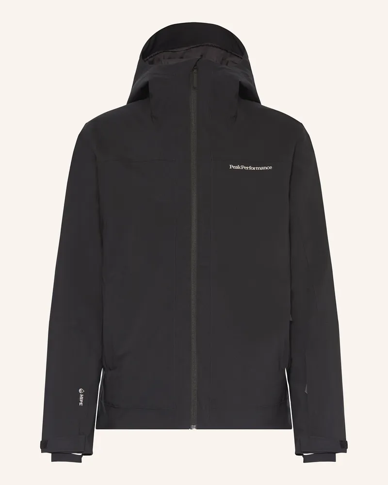 Peak Performance Skijacke Rider Tech Insultaed schwarz Schwarz