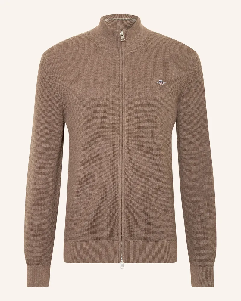 Gant Strickjacke braun Braun