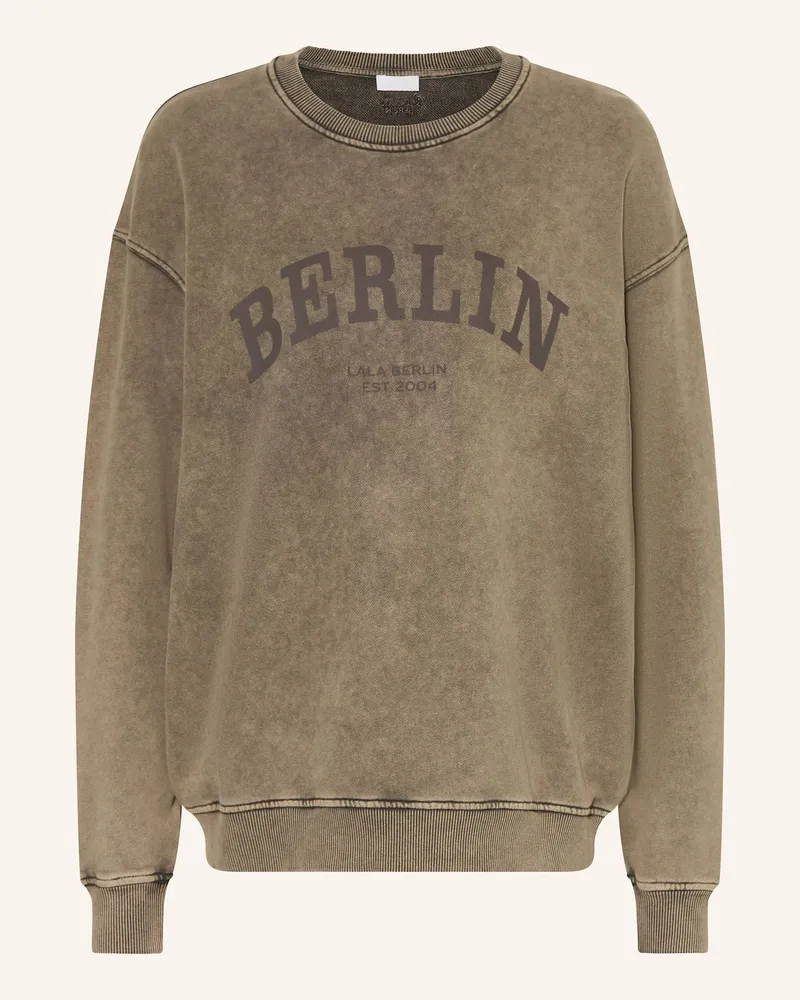 Lala Berlin Oversized-Sweatshirt BERLIN Grau