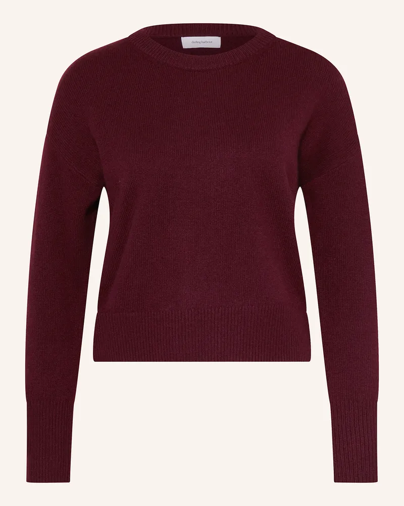 Darling Harbour Cashmere-Pullover Dunkelrot