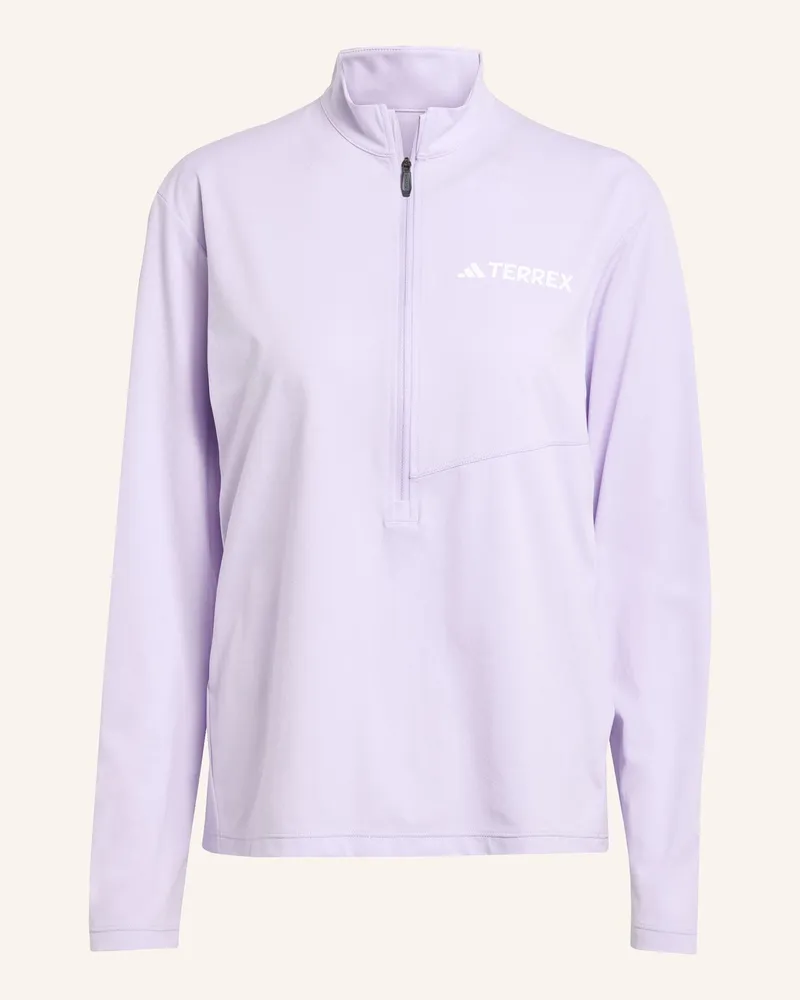 adidas TERREX MULTI CLIMACOOL 1/2 ZIP LONGSLEEVE Helllila