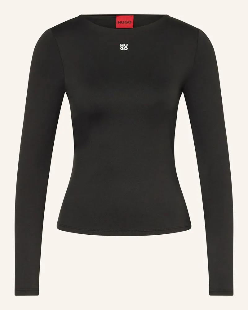 HUGO BOSS Longsleeve DASIIA Schwarz