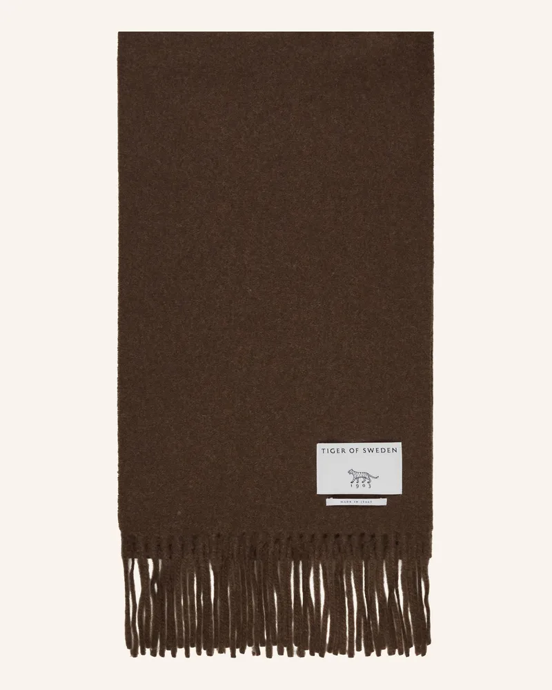 Tiger of Sweden Schal SYLAN Dunkelbraun