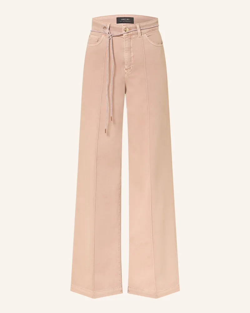 Marc Cain Wide Leg Jeans Warri Mit Schmucksteinen rosa 619