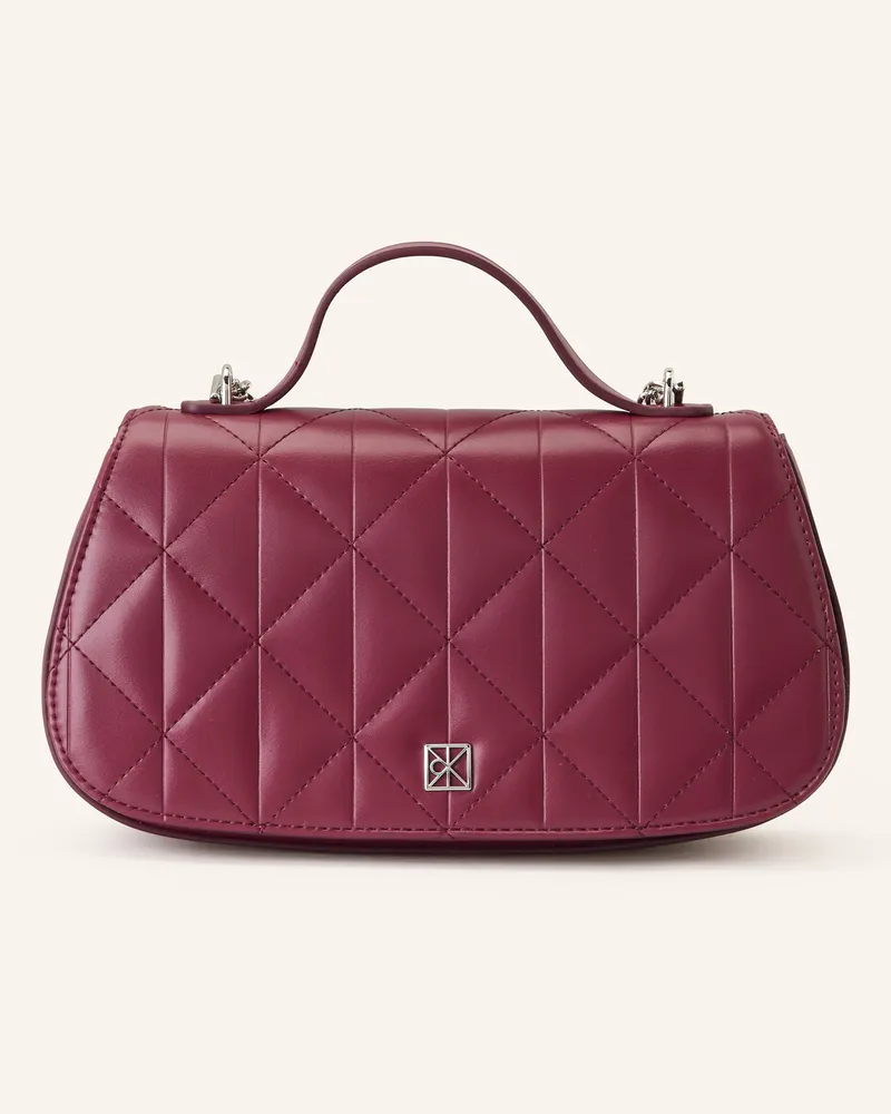 Calvin Klein Handtasche rot Dunkelrot