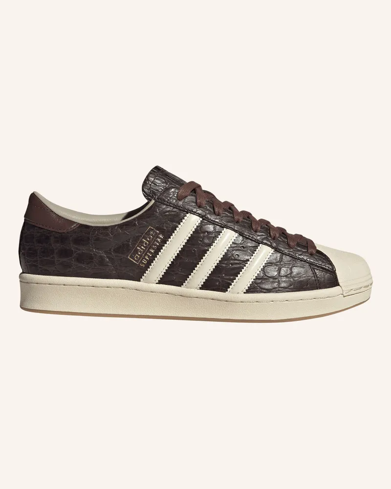 adidas Sneaker Superstar Vintage braun Dunkelbraun