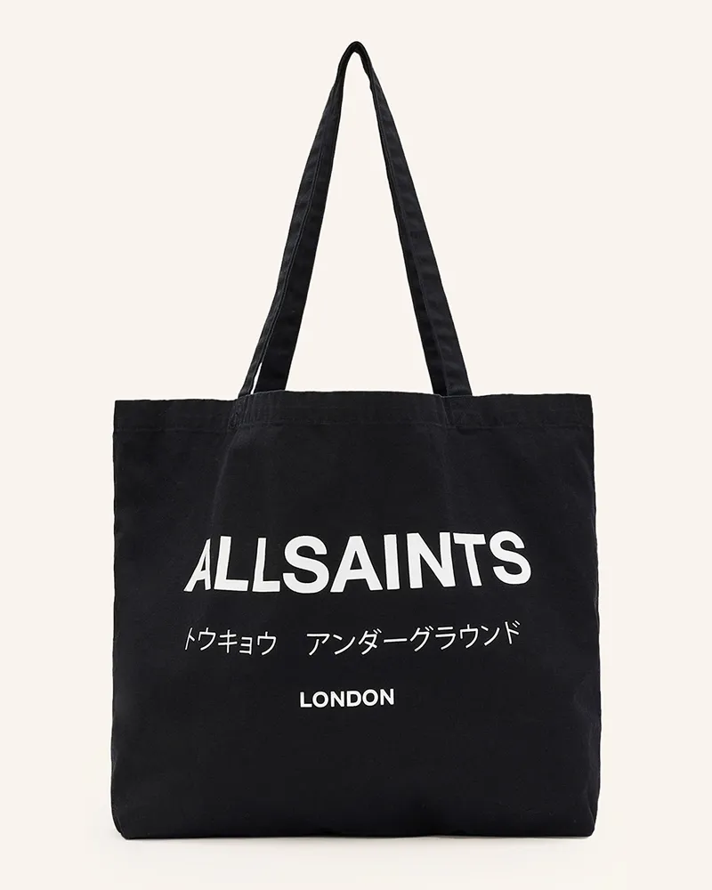 AllSaints Shopper Underground Tote schwarz Schwarz