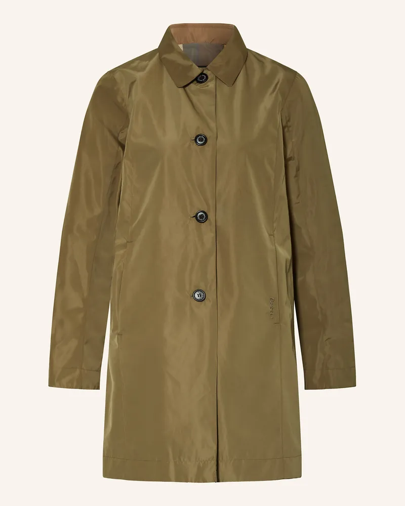 Barbour Mantel BABBITY zum Wenden Oliv