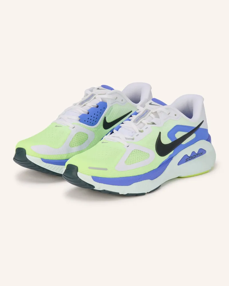 Nike Laufschuhe Structure Plus weiss Neongrün