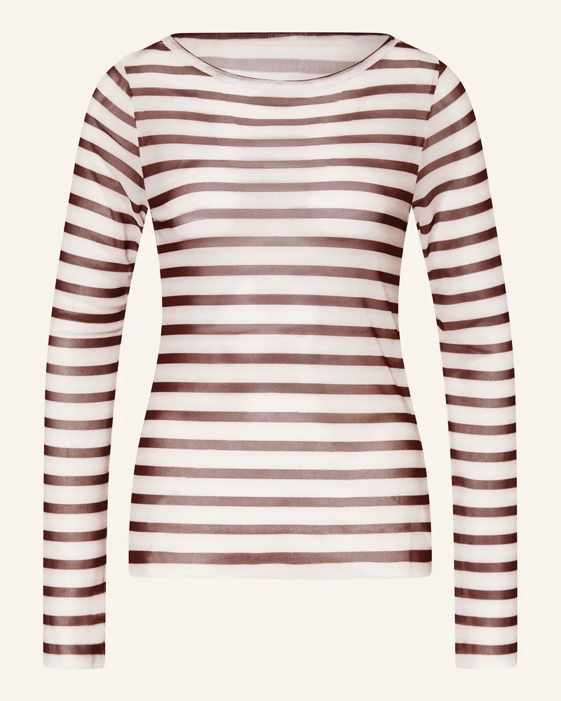 10Days Longsleeve aus Mesh Ecru