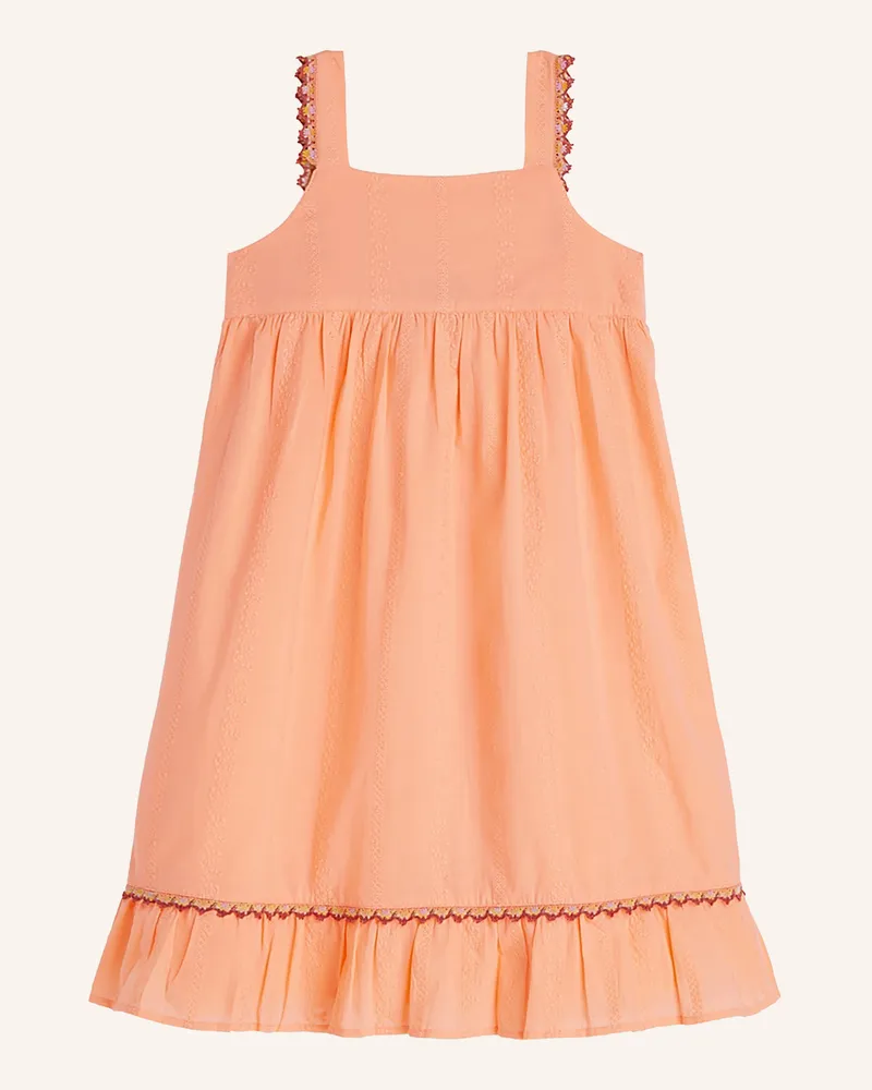 Scotch&Soda Kleid mit Rüschen Hellorange