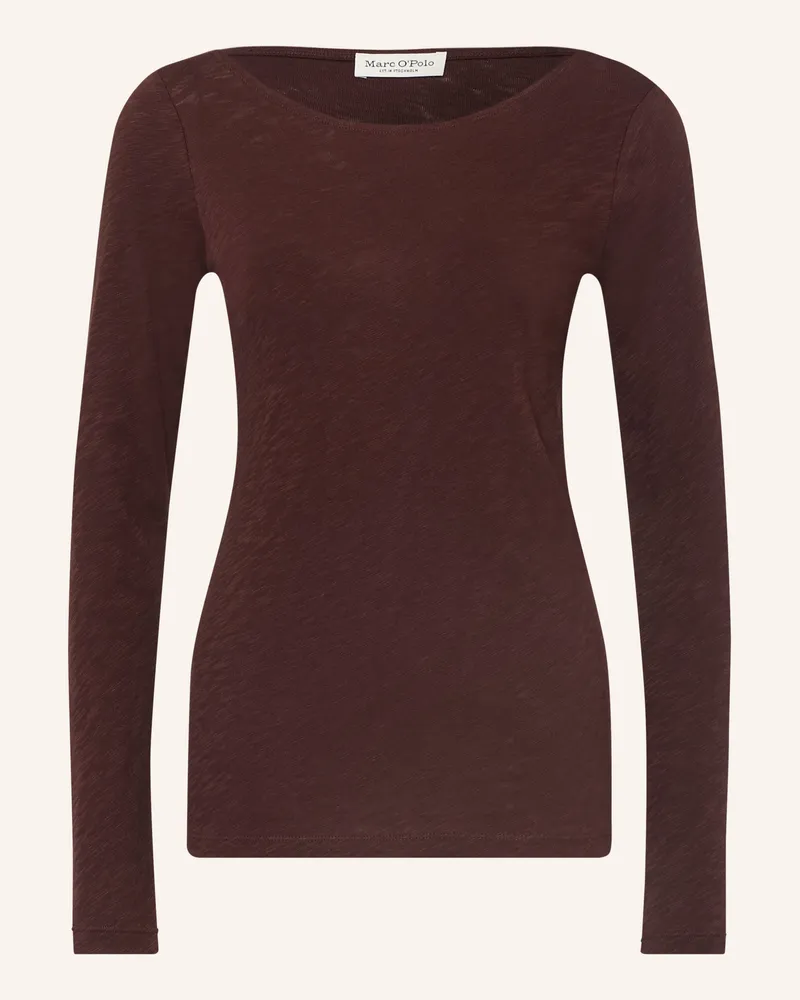 Marc O'Polo Longsleeve rot Dunkelrot