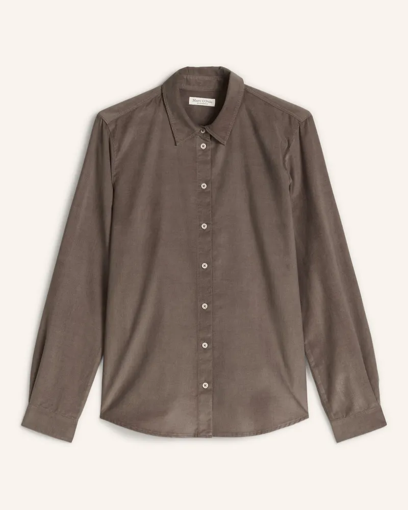 Marc O'Polo Hemdbluse Aus Cord braun Braun